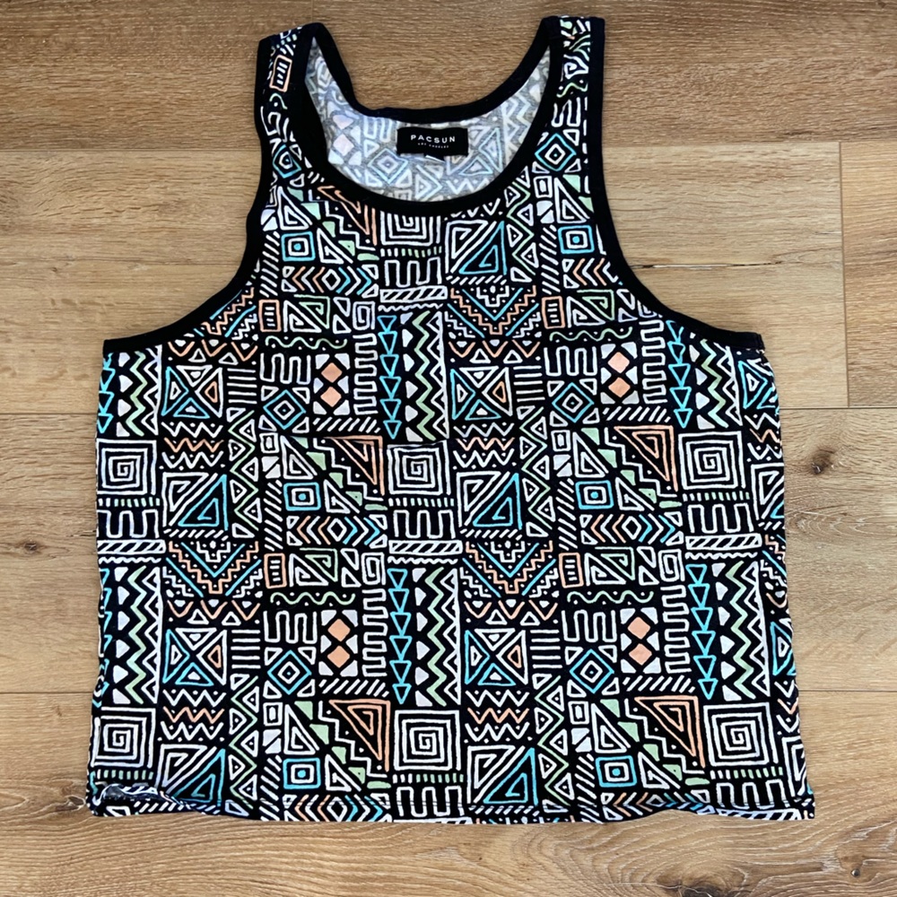 Pacsun Men’s M Tribal Print Tank
